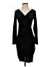Guberry Solid Black Cocktail Dress Size S - photo 1