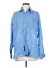 Zara Blue Long Sleeve Button-Down Shirt Size XS - photo 1