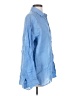 Zara Blue Long Sleeve Button-Down Shirt Size XS - photo 4