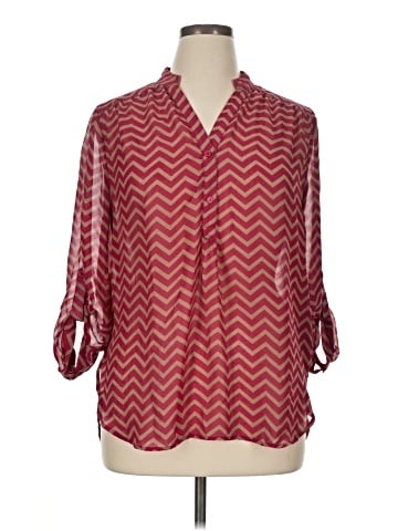 Tacera 3/4 Sleeve Blouse (view 1)
