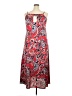 Element 100% Polyester Paisley Red Casual Dress Size XXL - photo 2