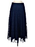 Mezzo 100% Polyester Blue Formal Skirt Size EU 38 / US 8 - photo 1