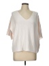 Cobble Stone Solid Ivory Cardigan Size L (estimated) - photo 1