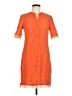 Assorted Brands 100% Polyester Orange Casual Dress Size 8 - photo 1
