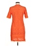Assorted Brands 100% Polyester Orange Casual Dress Size 8 - photo 2