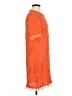 Assorted Brands 100% Polyester Orange Casual Dress Size 8 - photo 4