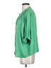 Current Air 100% Polyester Green 3/4 Sleeve Blouse Size S - photo 5