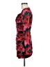 Bar III Print Red Cocktail Dress Size M - photo 5