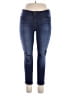 So Slimming by Chico's Hearts Blue Jeans Size XXL Petite (4) - photo 1