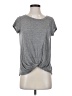 Zella Gray Short Sleeve Top Size XS - photo 1