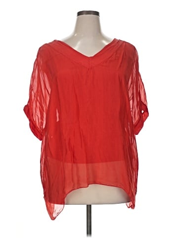SOFIA Short Sleeve Blouse (view 1)