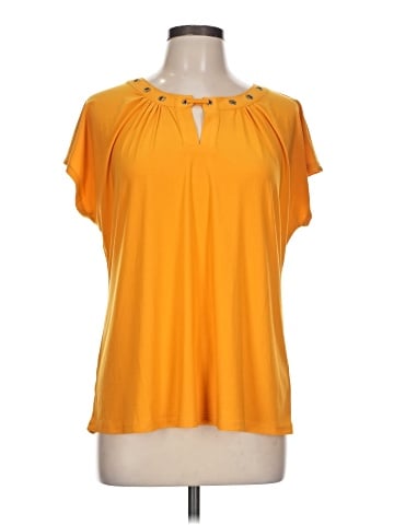 Linda Leal Short Sleeve Blouse (view 1)