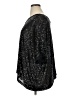 SOFIA Metallic Black 3/4 Sleeve Blouse Size 0X (estimated) - photo 5