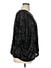 SOFIA Metallic Black 3/4 Sleeve Blouse Size 0X (estimated) - photo 4