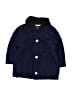 First Impressions 100% Polyester Argyle Blue Coat Size 3-6 mo - photo 1