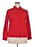 Notations 100% Polyester Red Long Sleeve Blouse Size XL - photo 1