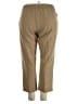 Alfred Dunner Solid Tan Khakis Size 16 - photo 2