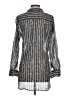 J.Crew Print Silver Long Sleeve Blouse Size S - photo 2