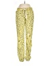 n:Philanthropy Animal Print Yellow Sweatpants Size XS - photo 1