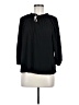 Cable & Gauge Black 3/4 Sleeve Blouse Size M - photo 1