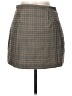 Old Navy Houndstooth Brown Casual Skirt Size M - photo 2