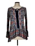 One World Blue Long Sleeve Blouse Size L (petite) - photo 1