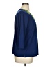 Quacker Factory Blue 3/4 Sleeve Top Size XL - photo 4