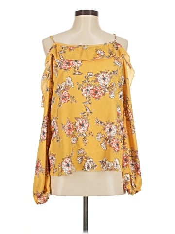 Apostrophe 3/4 Sleeve Blouse (view 1)