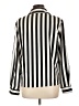 Unbranded 100% Polyester Stripes Ivory Long Sleeve Blouse Size L - photo 2