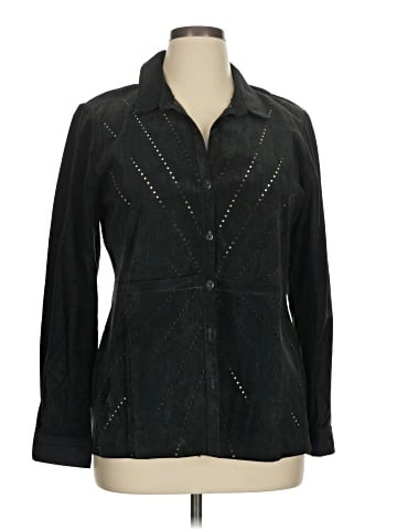 Ecru Long Sleeve Blouse (view 1)