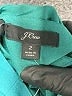J.Crew 100% Polyester Solid Teal Jumpsuit Size 2 - photo 4