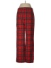 J.Crew Plaid Red Wool Pants Size 6 - photo 1