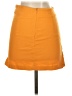 Bershka Solid Orange Casual Skirt Size S - photo 2