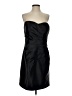 Bill Levkoff 100% Polyester Solid Black Cocktail Dress Size 14 - photo 1