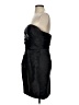 Bill Levkoff 100% Polyester Solid Black Cocktail Dress Size 14 - photo 5