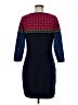 Dina Be 100% Polyester Graphic Black Casual Dress Size M - photo 2