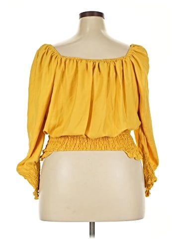 Rouge 3/4 Sleeve Blouse (view 2)
