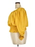 Rouge Yellow 3/4 Sleeve Blouse Size 2X - photo 5