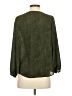 West Kei 100% Polyester Green 3/4 Sleeve Blouse Size S - photo 2