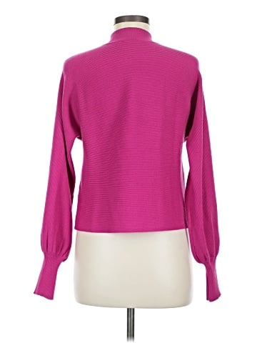 Olivia Grey Turtleneck Sweater (view 2)
