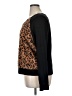 Alfani 100% Polyester Animal Print Brown Sweatshirt Size XL - photo 5