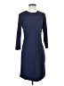 J. McLaughlin Solid Blue Casual Dress Size S - photo 1