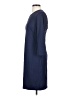 J. McLaughlin Solid Blue Casual Dress Size S - photo 5