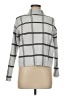 Max Studio Plaid Silver Gray Turtleneck Sweater Size M - photo 1