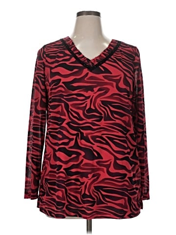 Dana Buchman Long Sleeve Blouse (view 1)