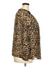 Ava & Viv 100% Polyester Animal Print Brown Long Sleeve Blouse Size 2X - photo 4