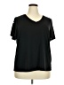 Rio & Rian Black Short Sleeve Top Size 2X - photo 1
