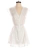 Shein 100% Polyester White Cocktail Dress Size 2 - photo 1