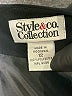 Style&Co 100% Polyester Solid Black Formal Skirt Size 12 - photo 4