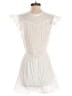 Shein 100% Polyester White Cocktail Dress Size 2 - photo 2